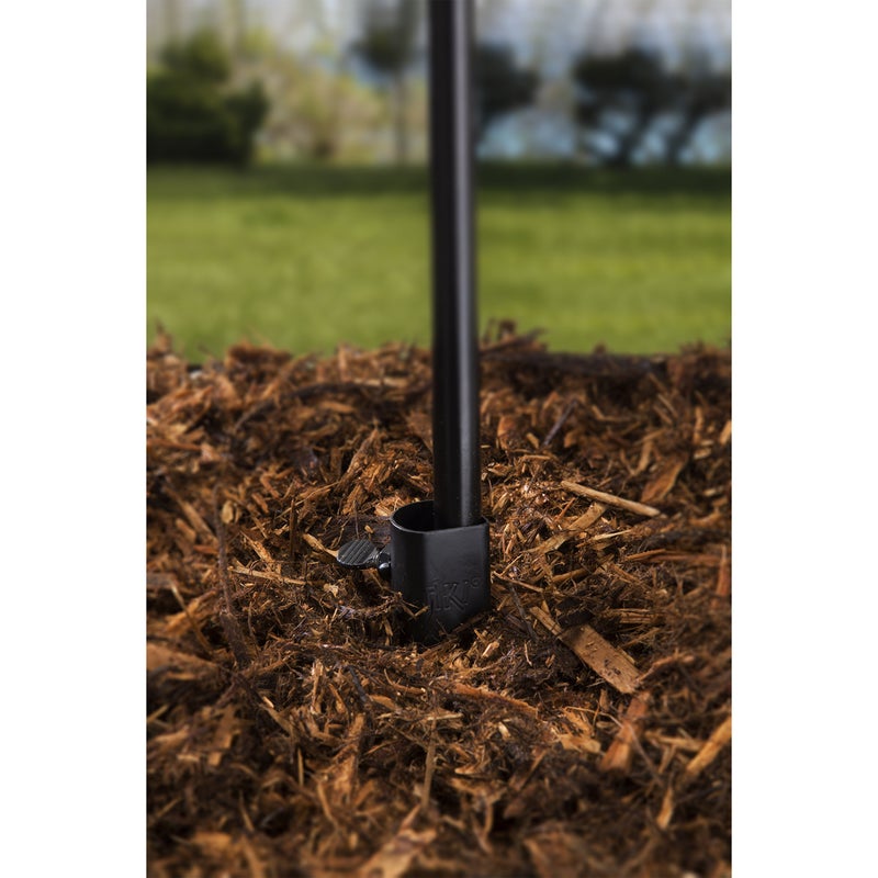 TIKI Metal Torch Stakes 4-Pack, Durable & Weather-Resistant Torch Holders for Bamboo & Metal Poles, Easy-to-Install Outdoor Torch Accessories for Patio, Lawn & Garden, 10.75-Inch Black - Image 4